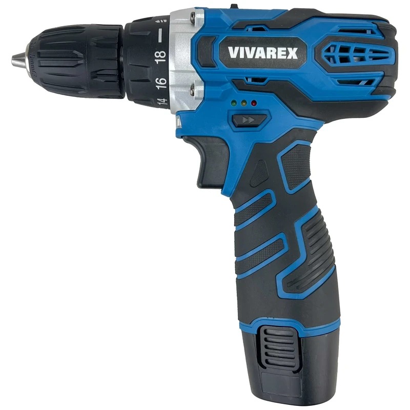 دریل پیچ گوشتی شارژی تک باطری ۱۲ ولت ویوارکس VIVAREX مدل VR12V-1C